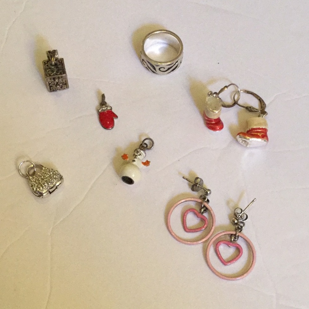 Sterling silver jewelry lot